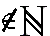 appartient pas N