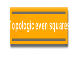Topologic even squares